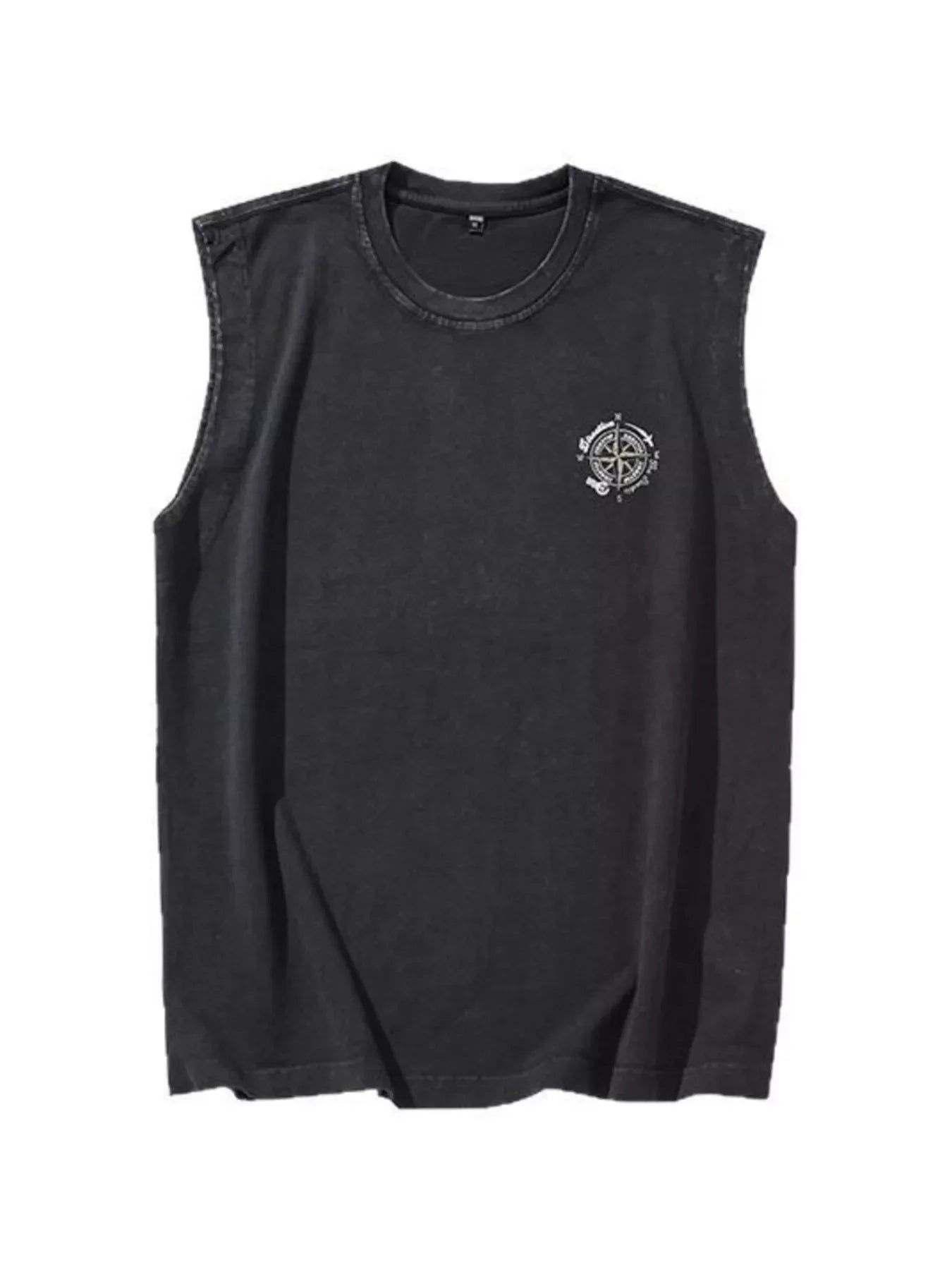 Men's Plus Size Round Neck Tank