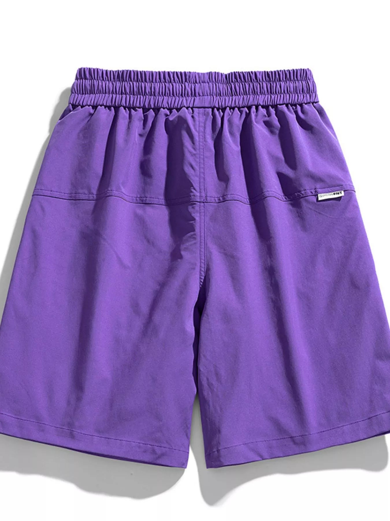 Men's Plus Size Drawstring Pocketed Shorts