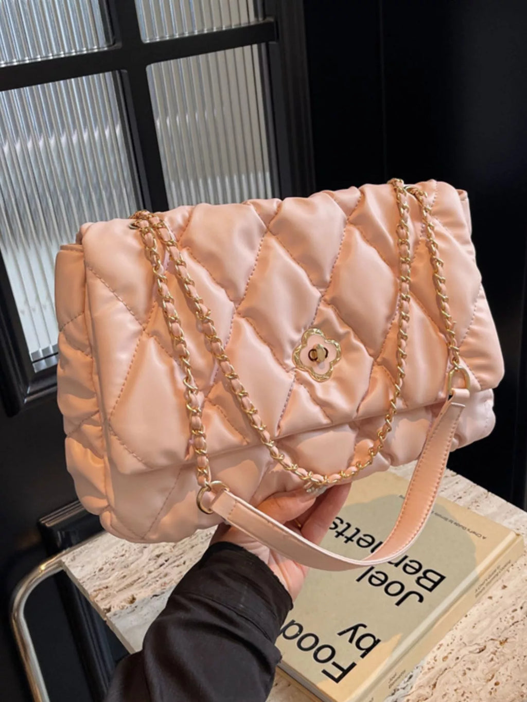 Quilted Chain Shoulder Bag