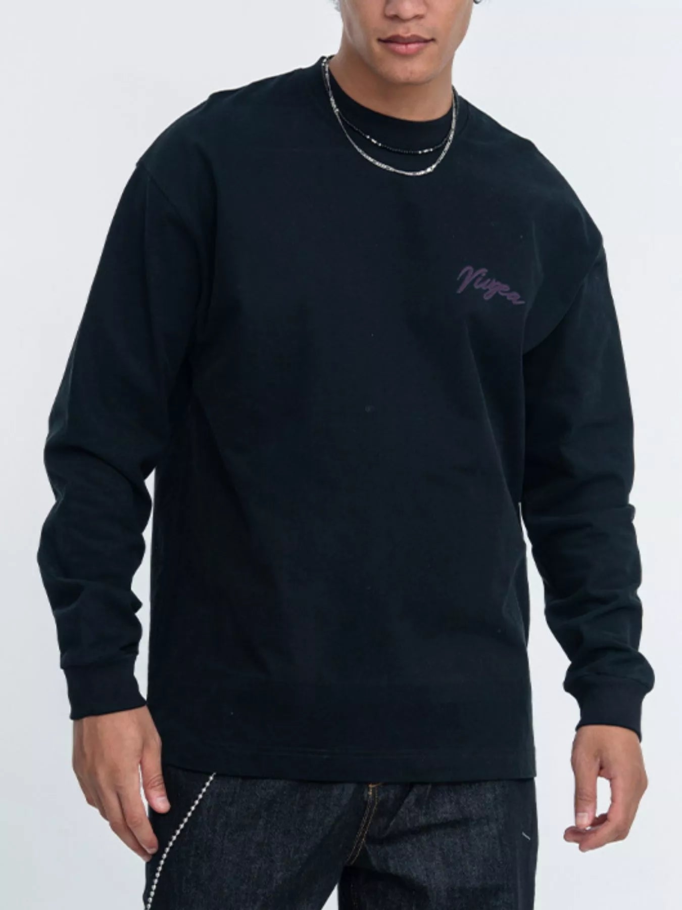 Men's Graphic Long Sleeve T-Shirt