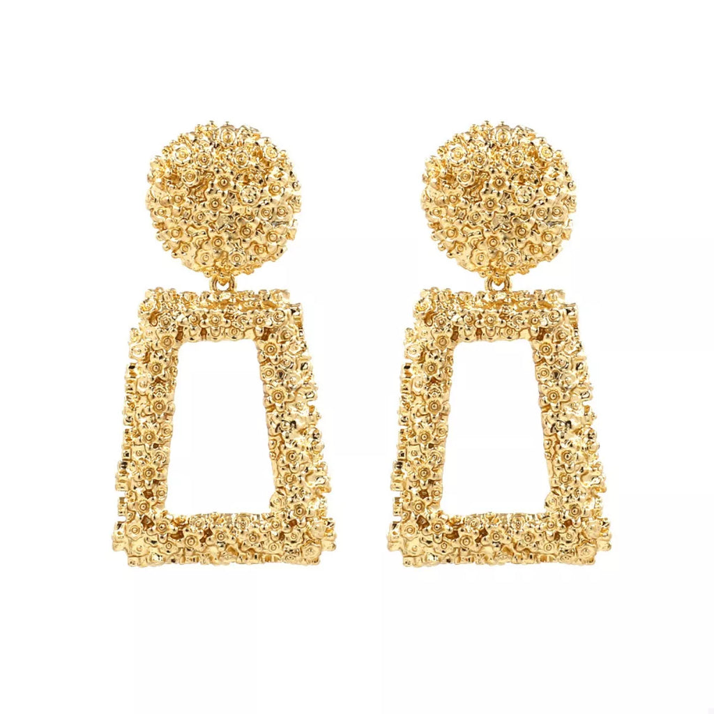 Geometric Dangle Earrings