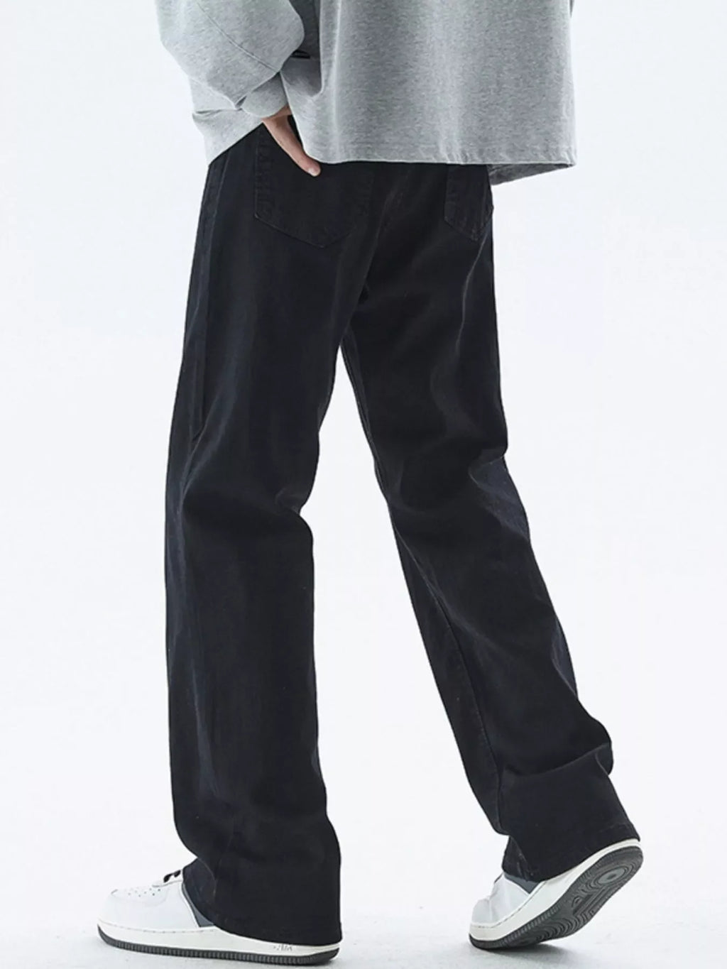 Men's Full Size Loose Fit Jeans Plus Size