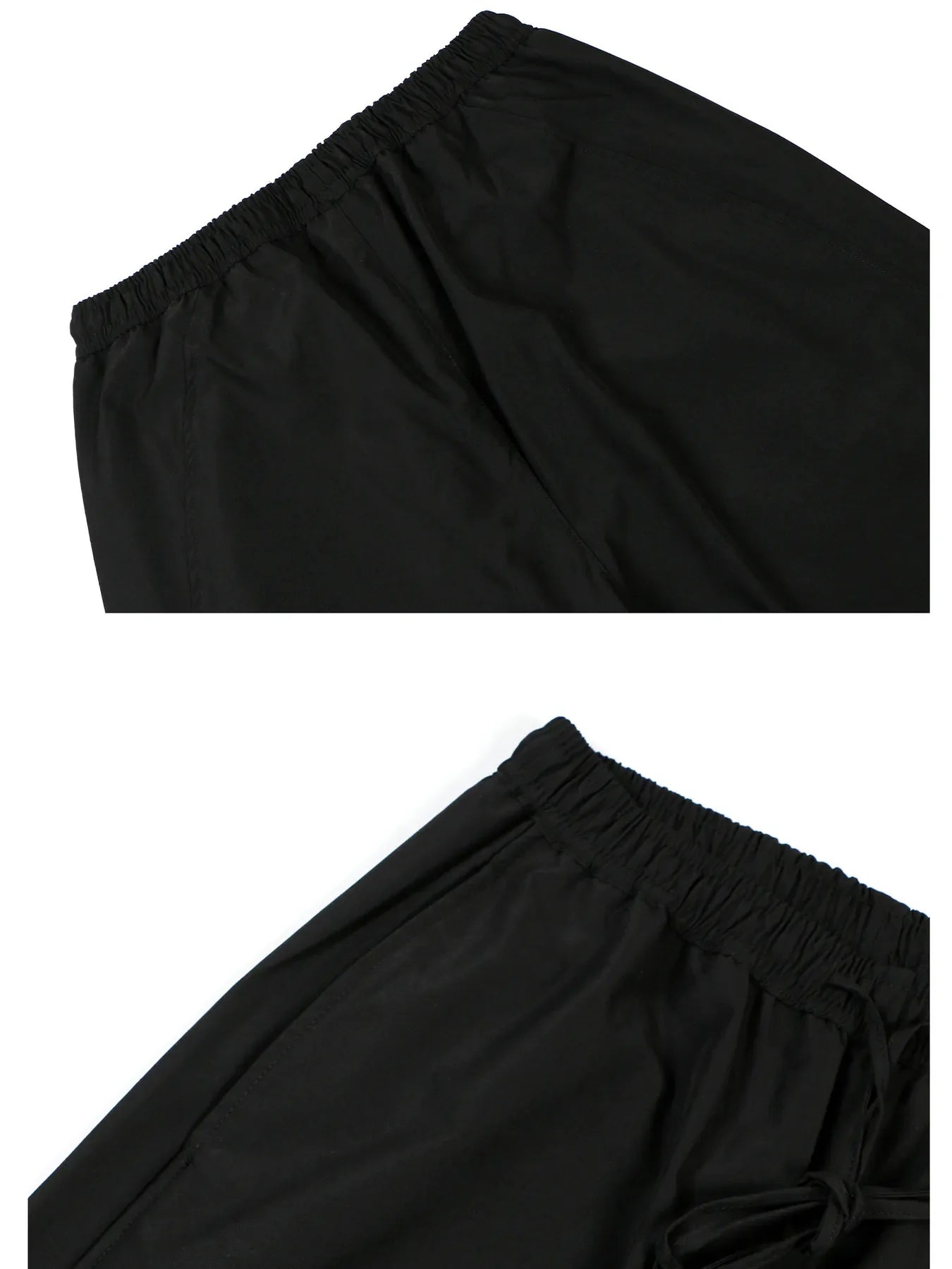 Men's Drawstring Wide Leg Cargo Pants