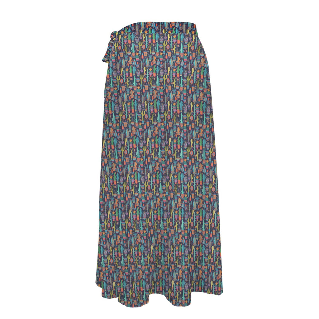 Baha Ranch Cactus Crazy Beach Coverup Skirt