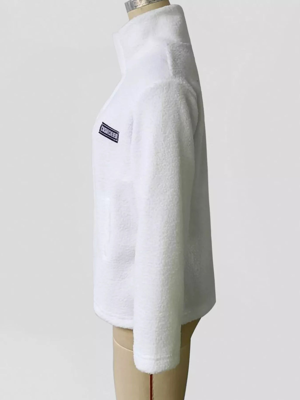 Sherpa Fleece Zip Up Outerwear