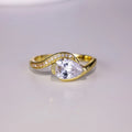 1.5 Carat Moissanite 925 Sterling Silver Ring