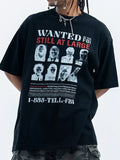 Men's Graphic Round Neck Half Sleeve T-Shirt