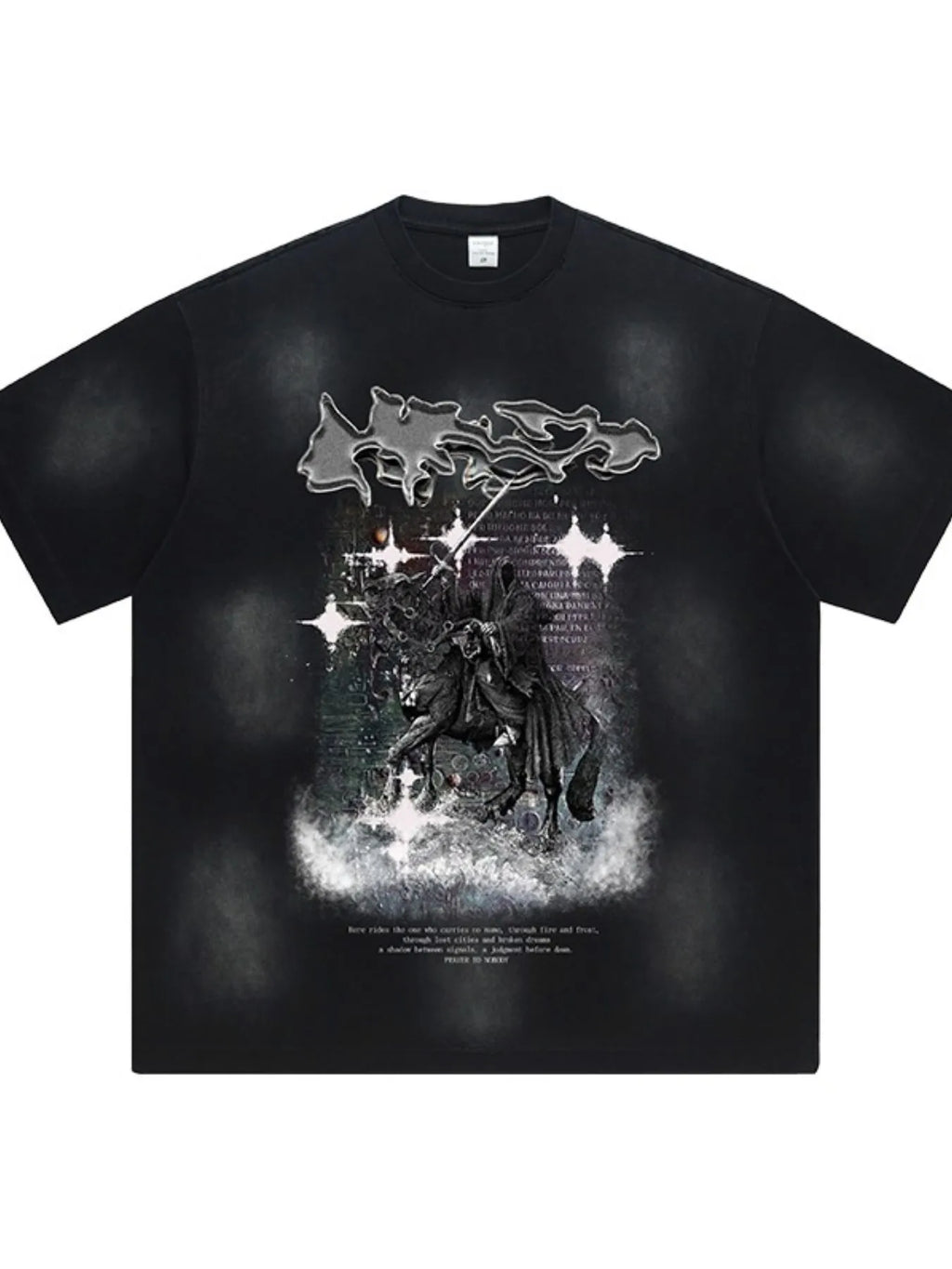Men's Graphic Round Neck Short Sleeve T-Shirt