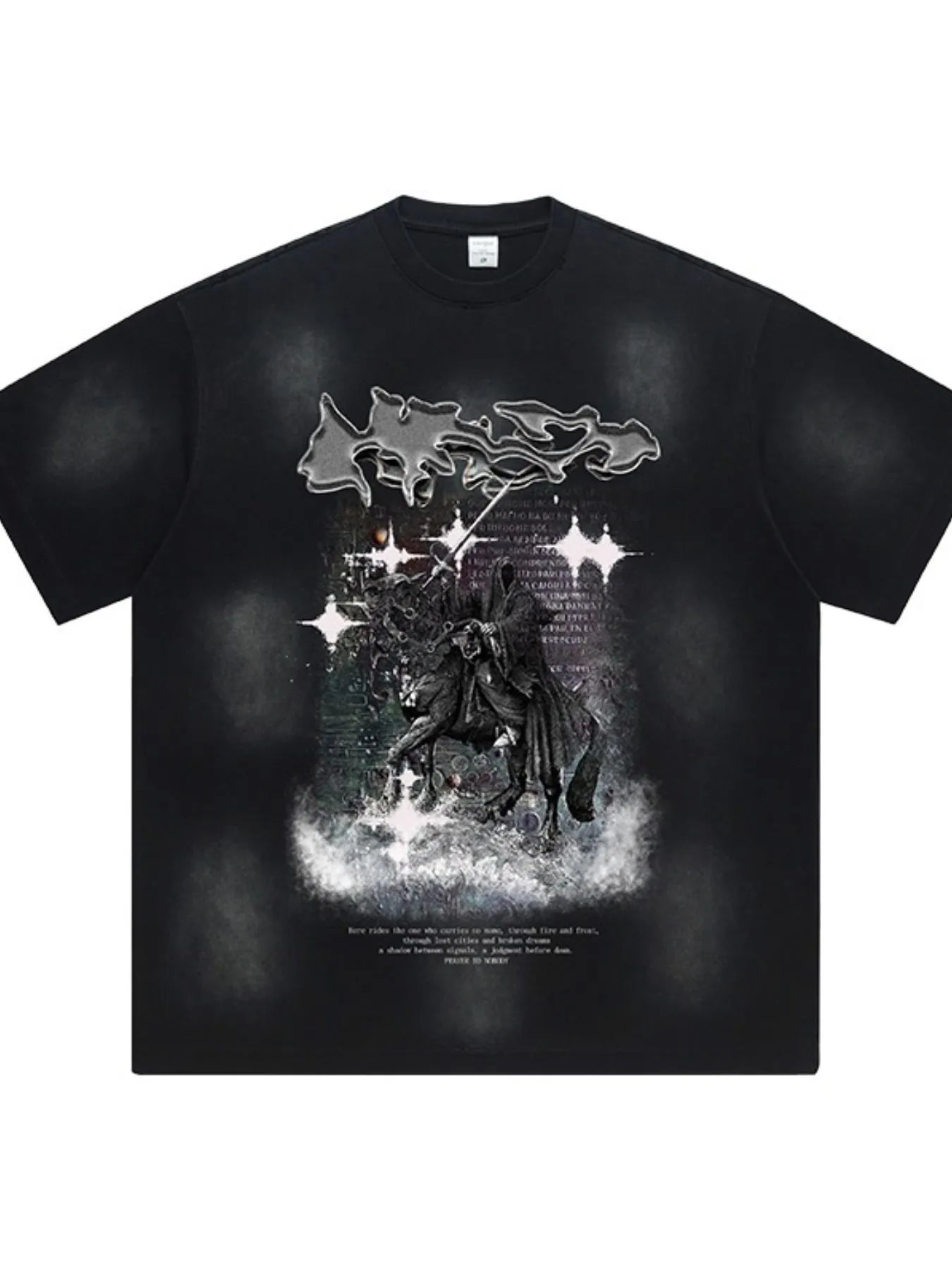 Men's Graphic Round Neck Short Sleeve T-Shirt