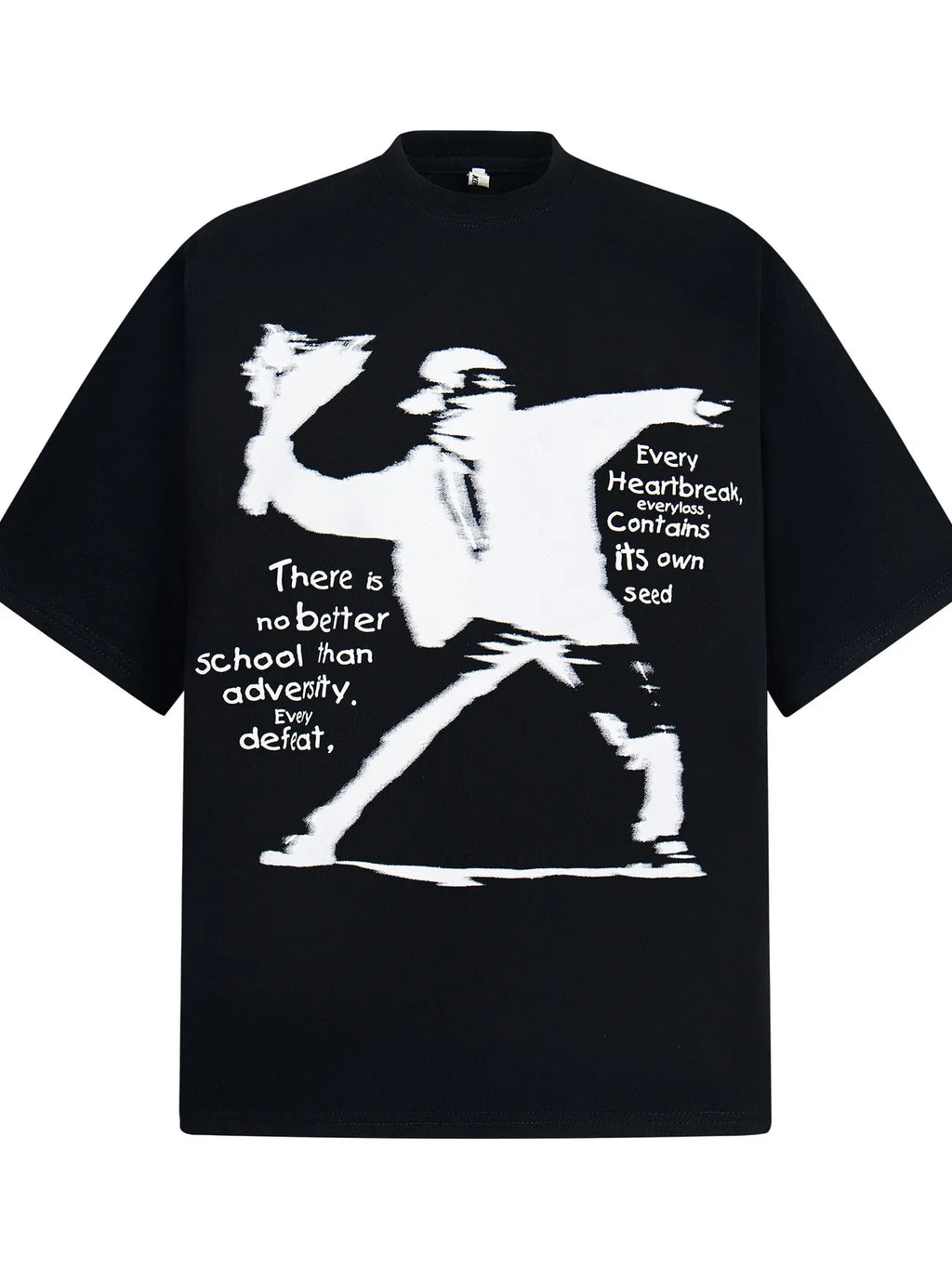 Men's Graphic Mock Neck Short Sleeve T-Shirt