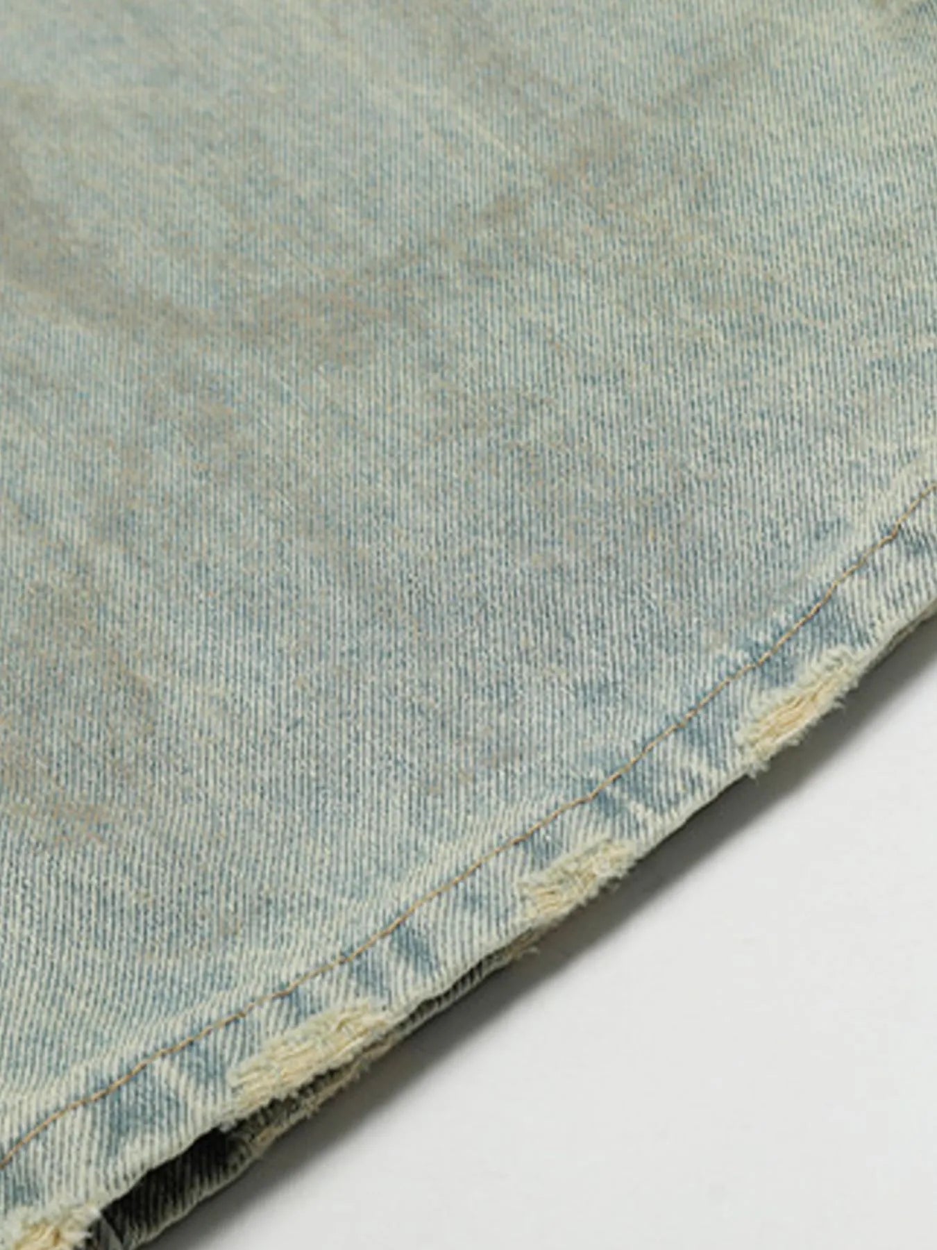 Men's Vintage Washed Wide Leg Jeans