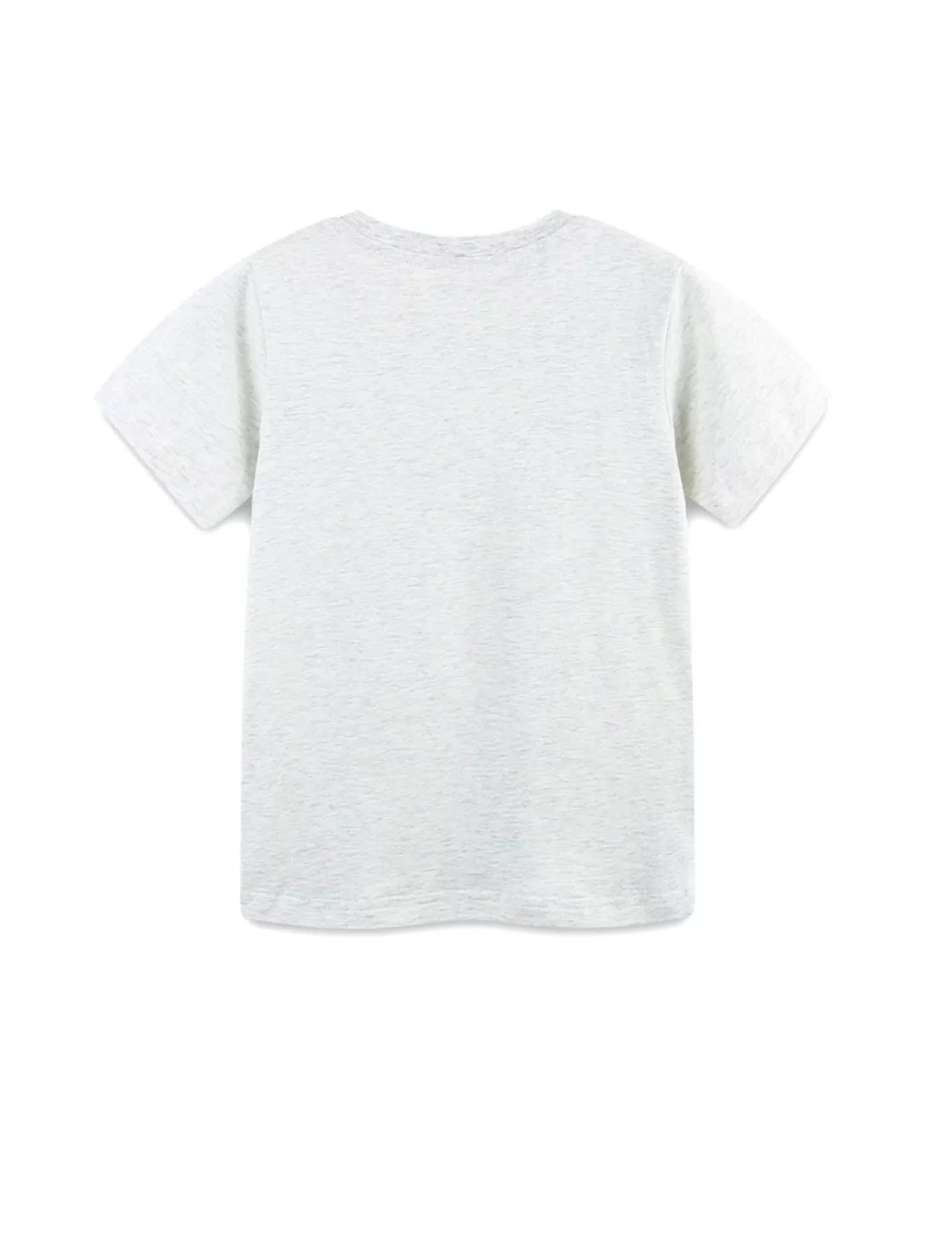 Children's Colorful Birds Print Crew Neck T-Shirt