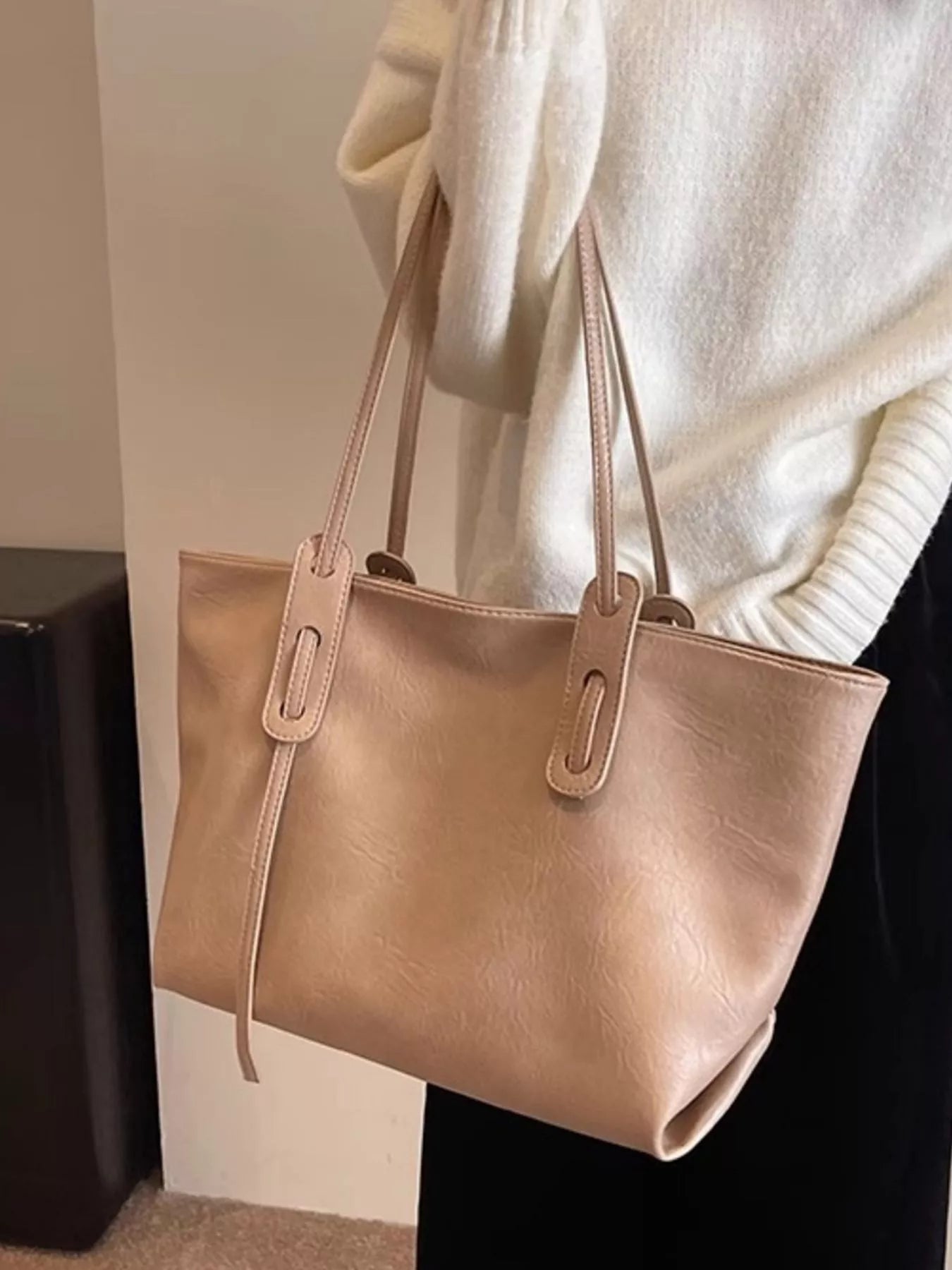 PU Leather Shoulder Bag