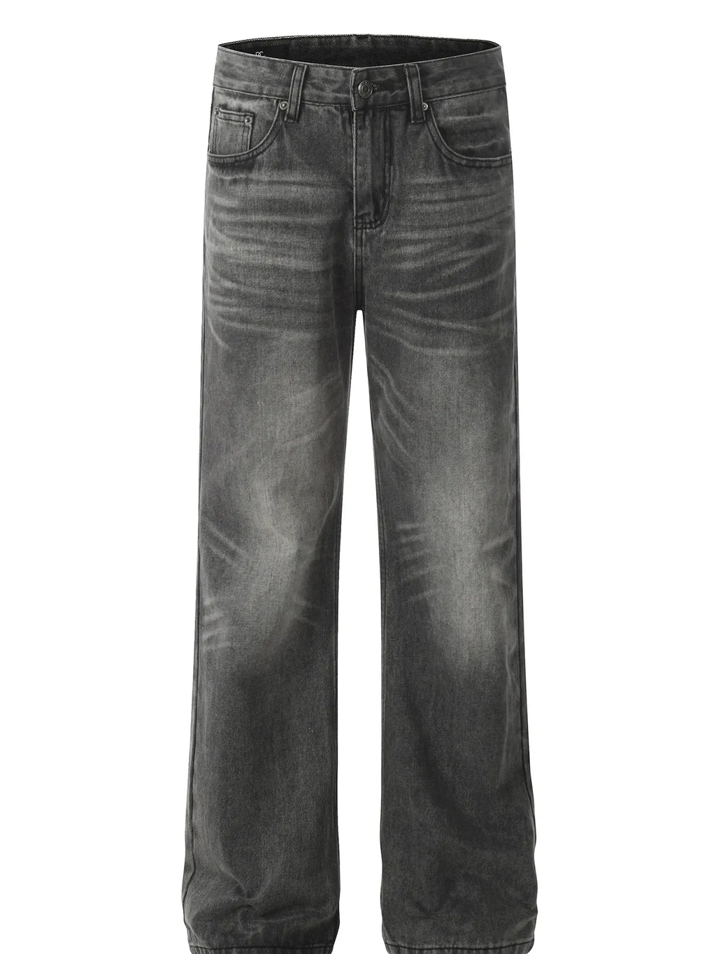 Men's Vintage Washed Straight Leg Jeans