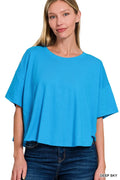 Zenana Cotton Round Neck Short Sleeve T-Shirt
