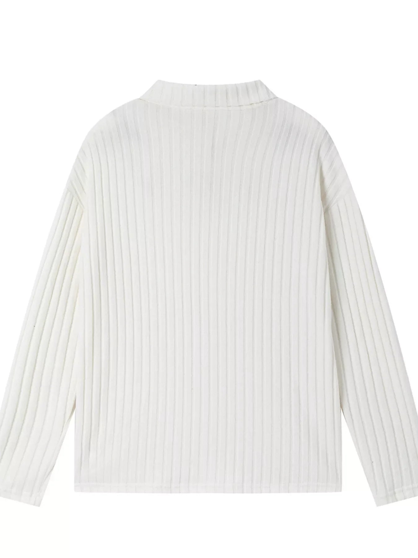 Ribbed Knit Top and Pants Set