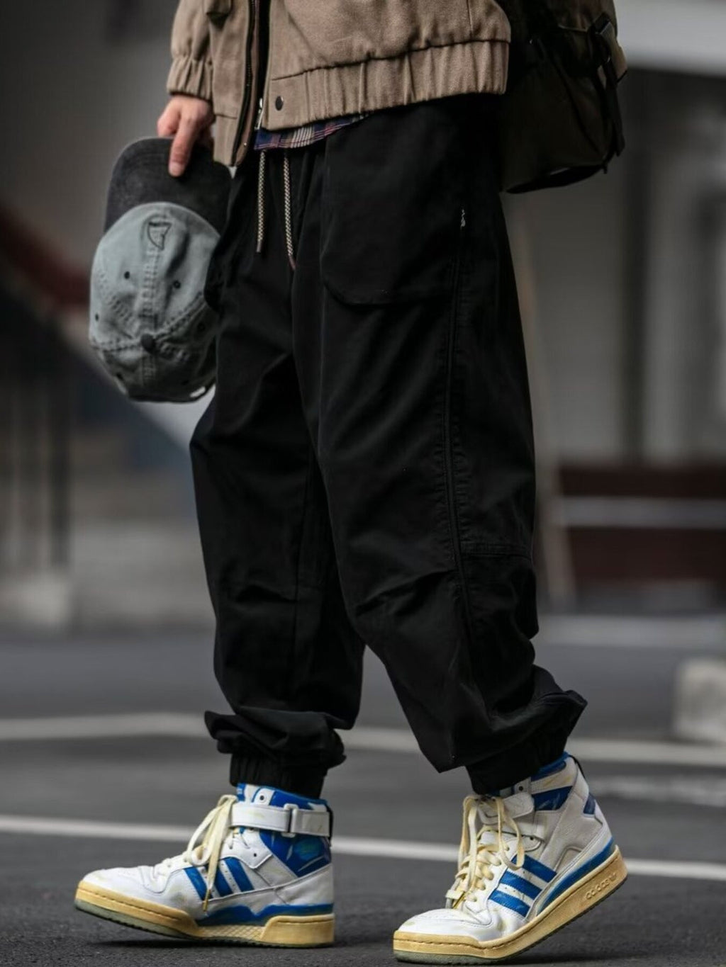Men's Plus Size Relaxed Fit Cargo Pants