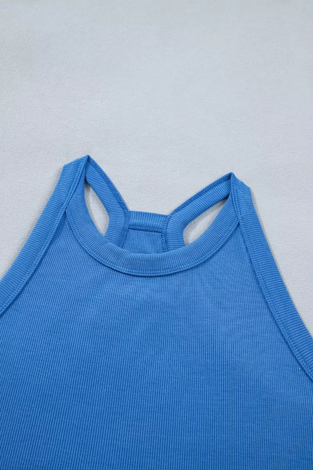 Sleeveless Cropped Top and Pocketed Skort Set