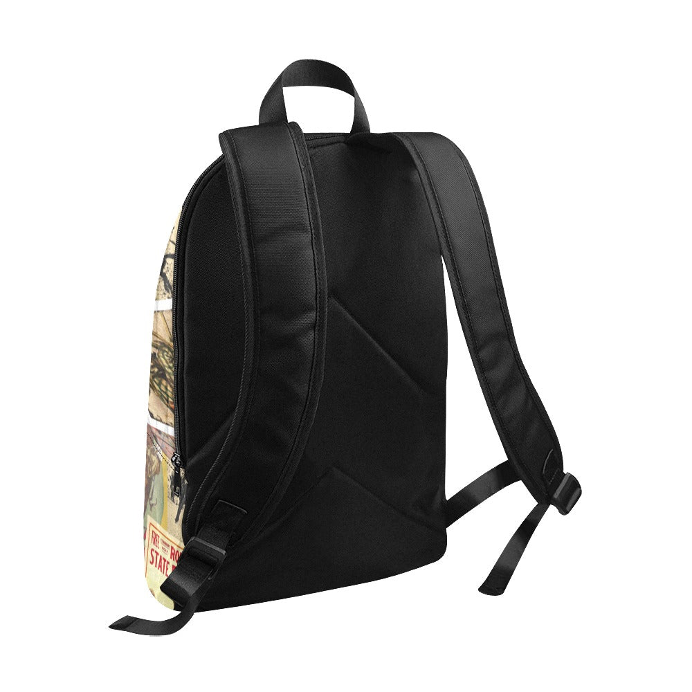 Baha Ranch Vintage Rodeo Poster Backpack