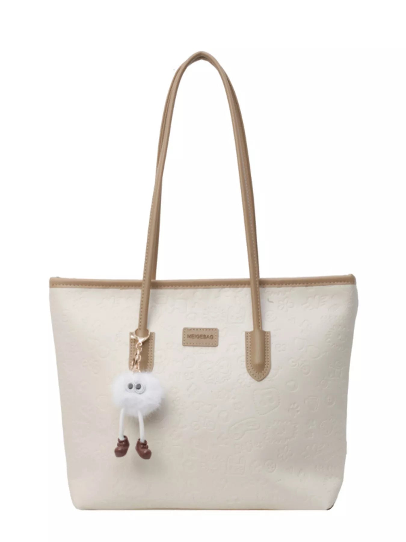 Embossed Pattern Tote Bag