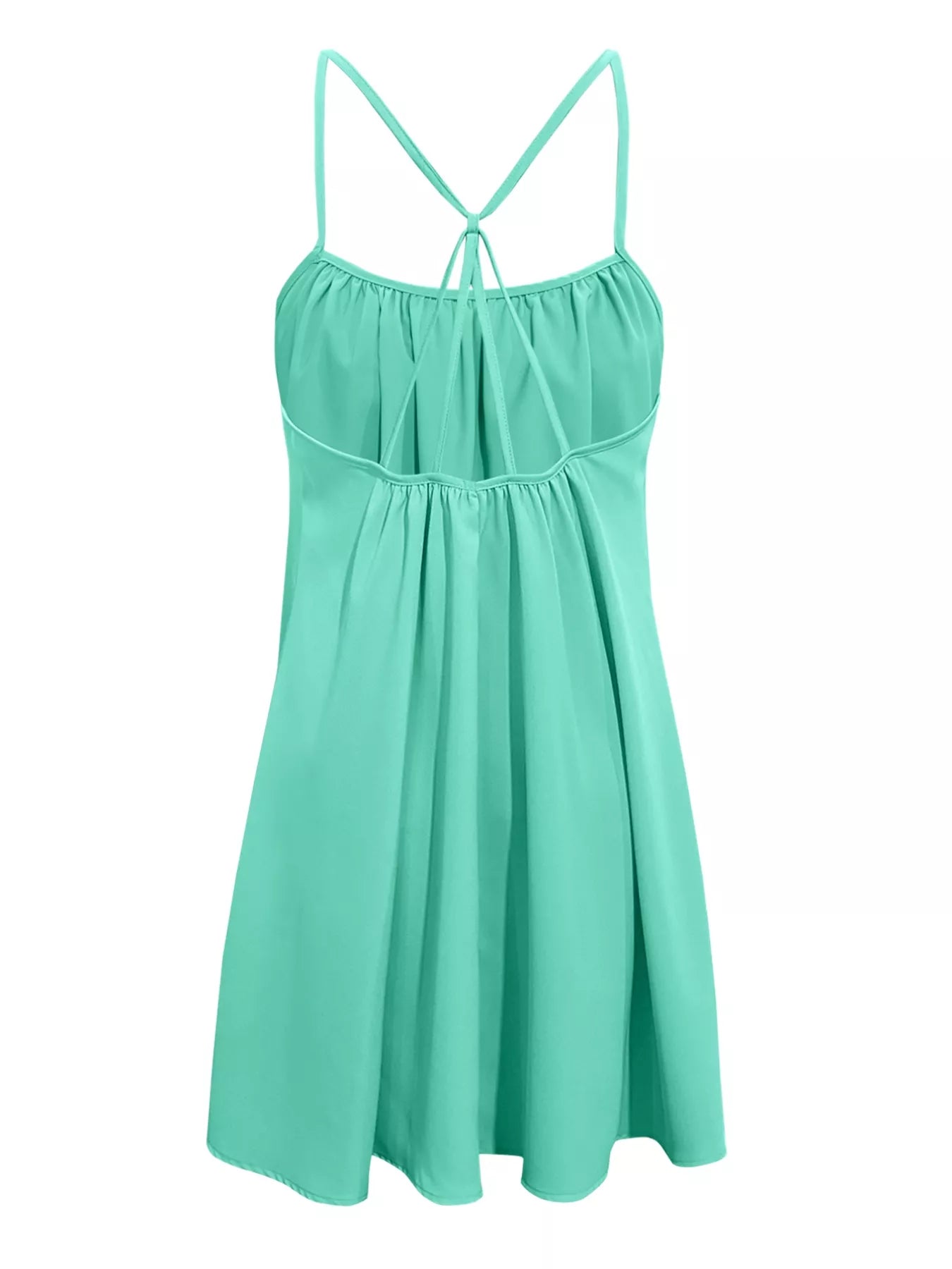 Sleeveless Flowy Mini Dress