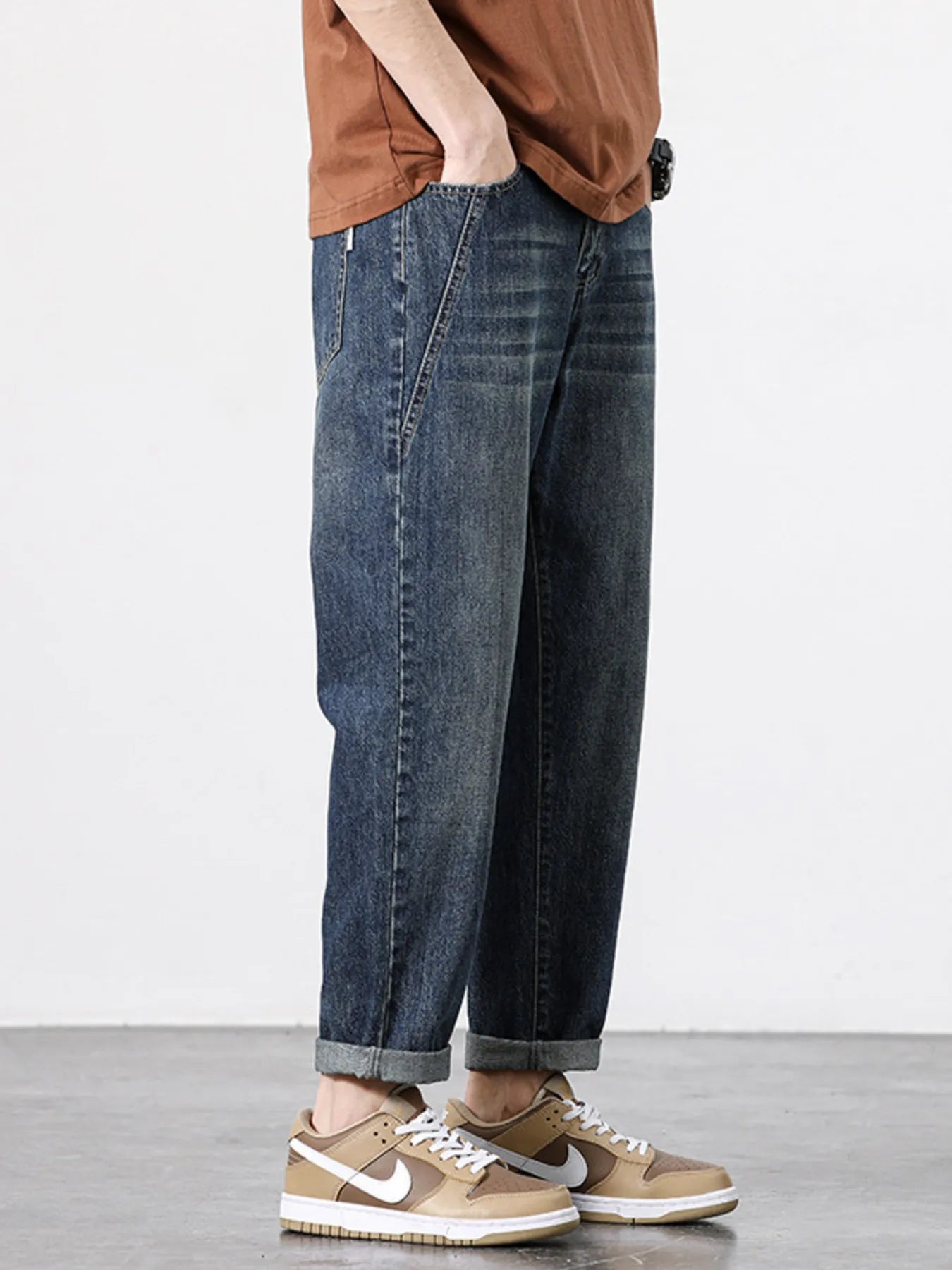 Men's Wide Leg Jeans