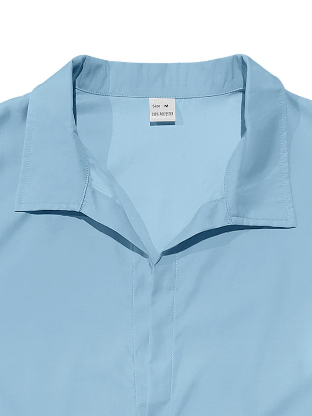 Men's Full Size Casual Button-Up Shirt Plus Size