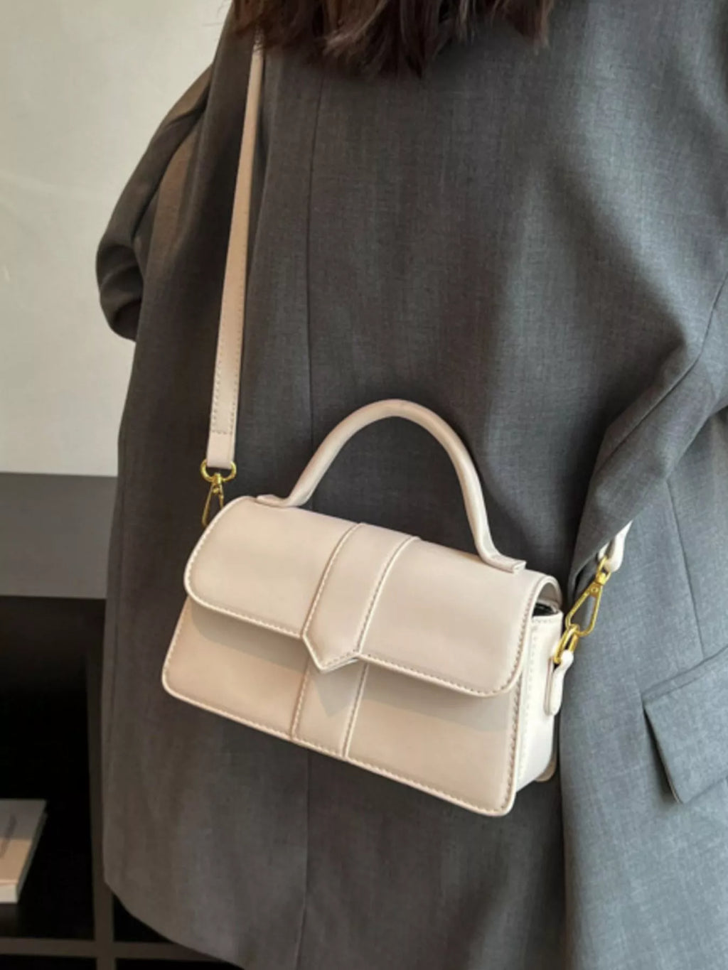 Top Handle Crossbody Bag