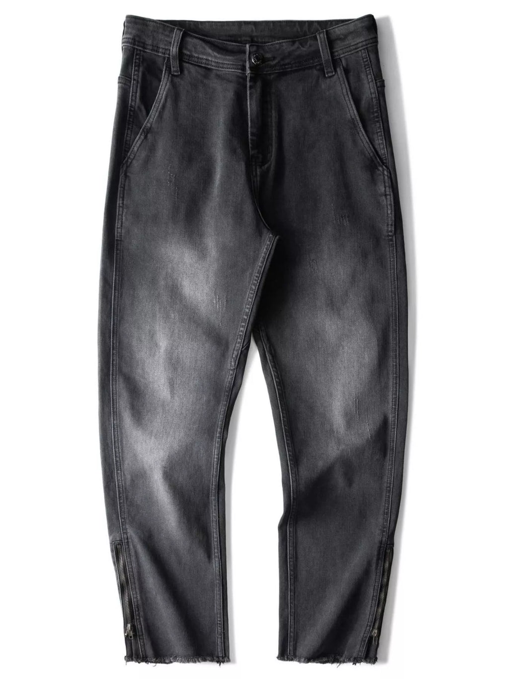 Men's Vintage Raw Hem Jeans