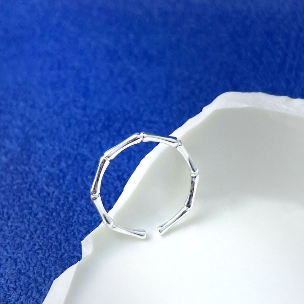 925 Sterling Silver Branch Open Ring