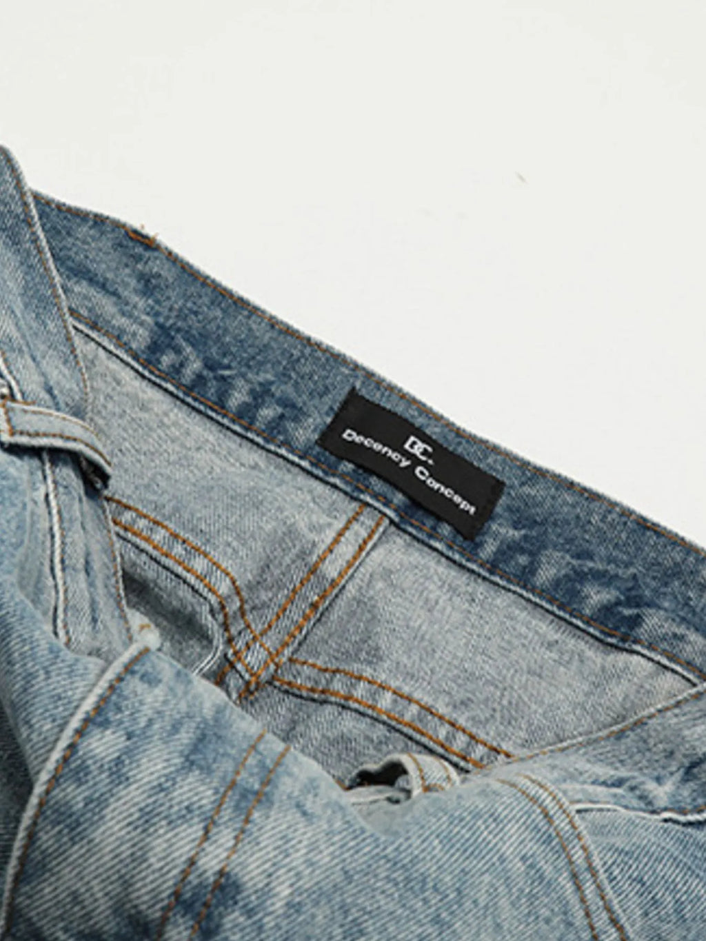 Men's Washed Relaxed Fit Baggy Jeans