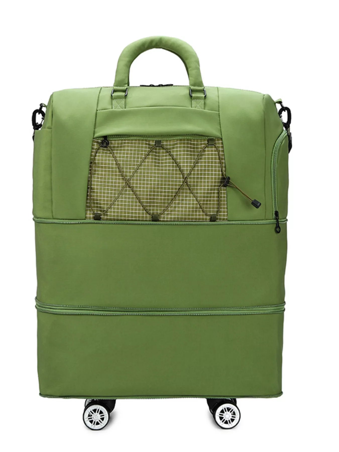 Expandable Rolling Duffel Bag