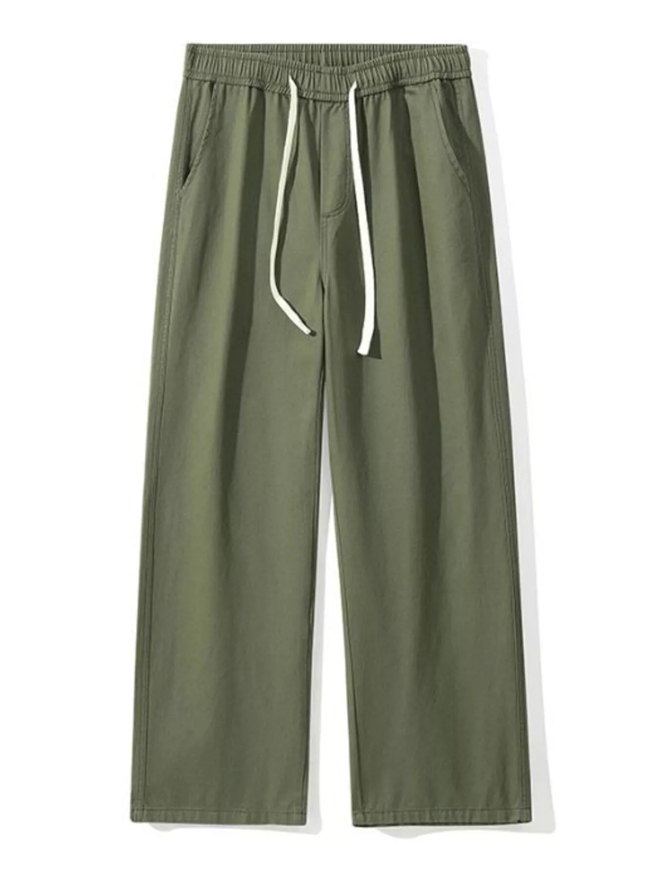 Men's Full Size Relaxed Fit Drawstring Pants Plus Size