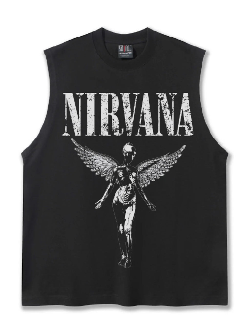 Men's Graphic Round Neck Tank