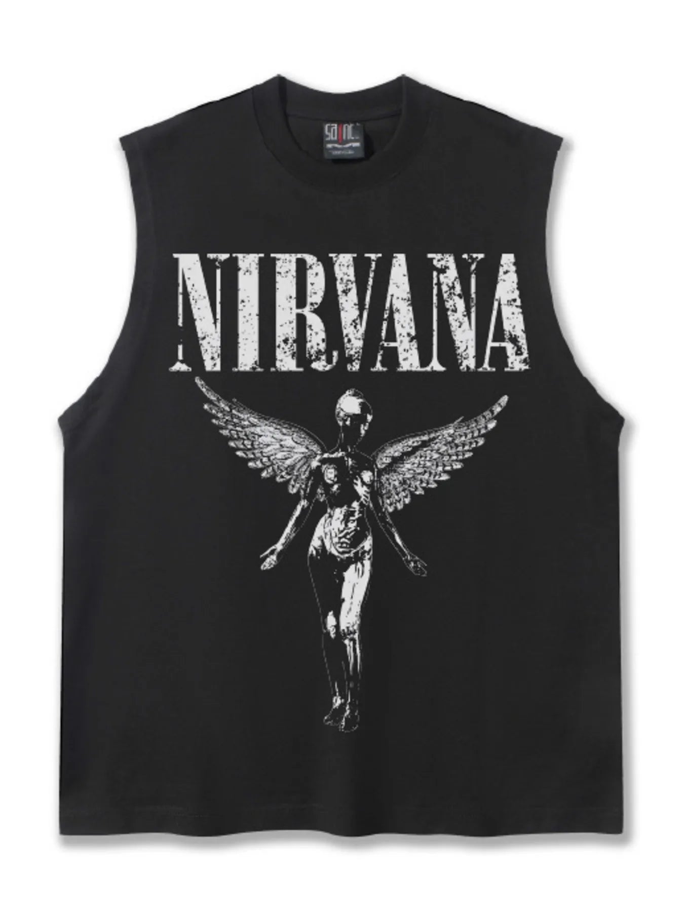 Men's Graphic Round Neck Tank