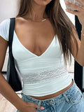 V-Neck Short Sleeve T-Shirt