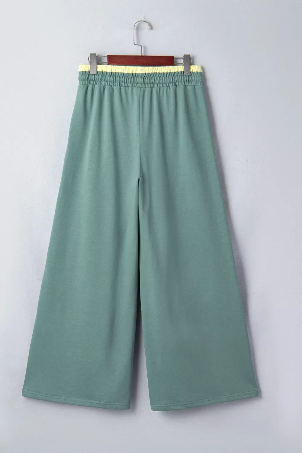 Floral Patchwork Wide Leg Pants