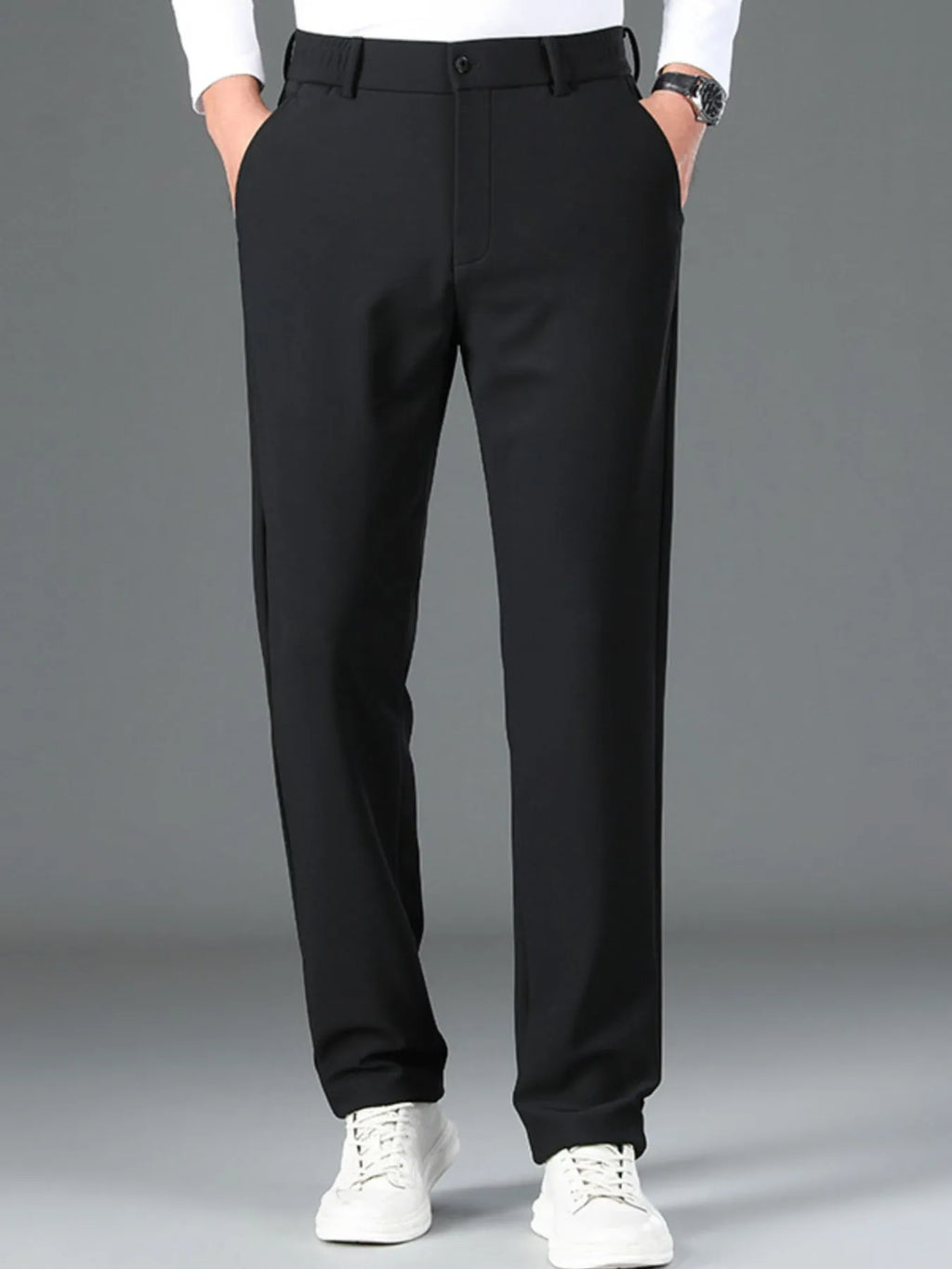 Men's Loose Fit Pants with Pockets