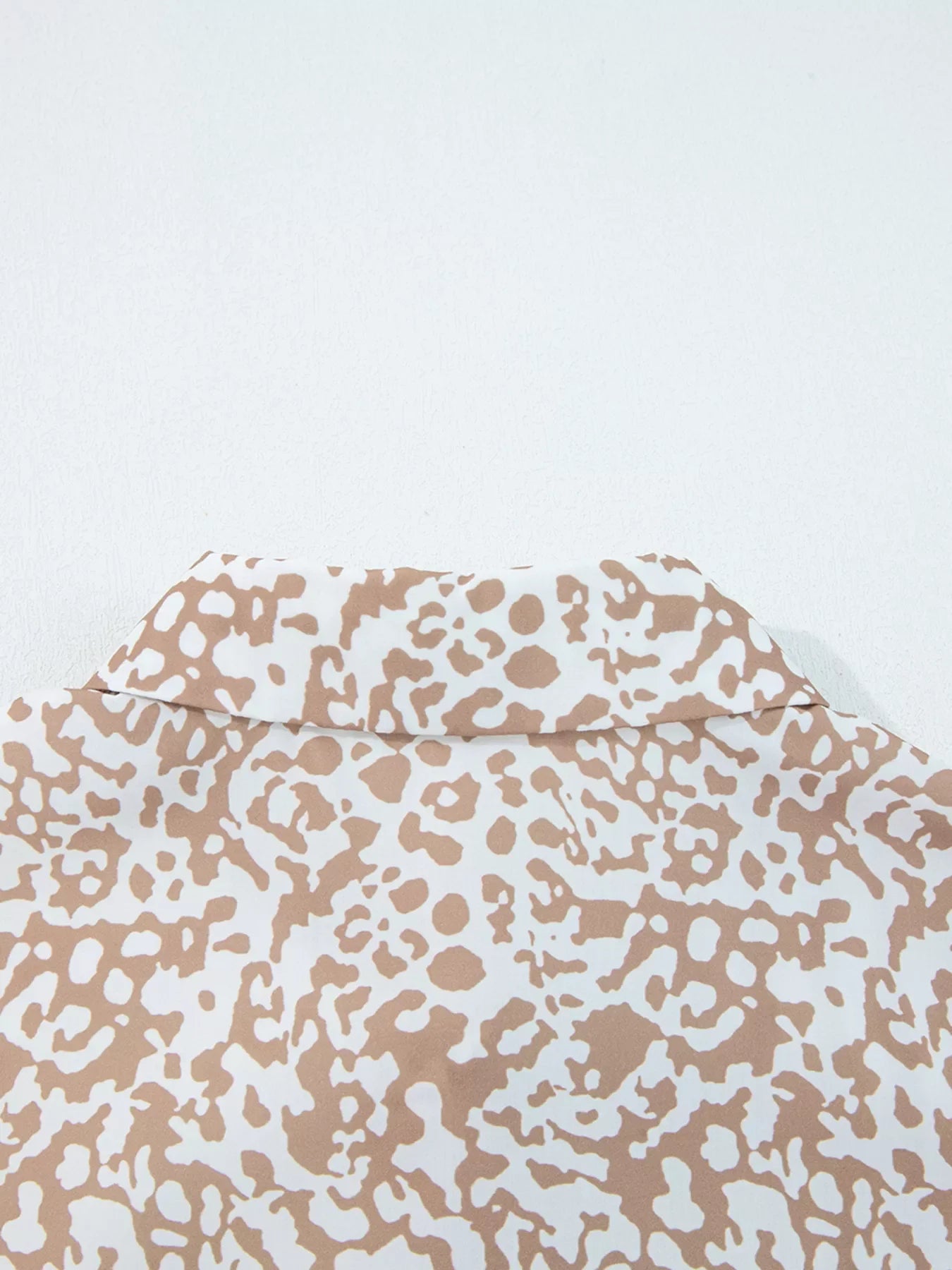 Leopard Striped Western Casual Shirt