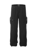 Men's Cargo Jeans with Multi-Pocket