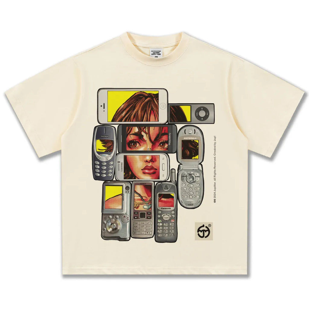Men's Vintage Wash Graphic Short Sleeve T-Shirt
