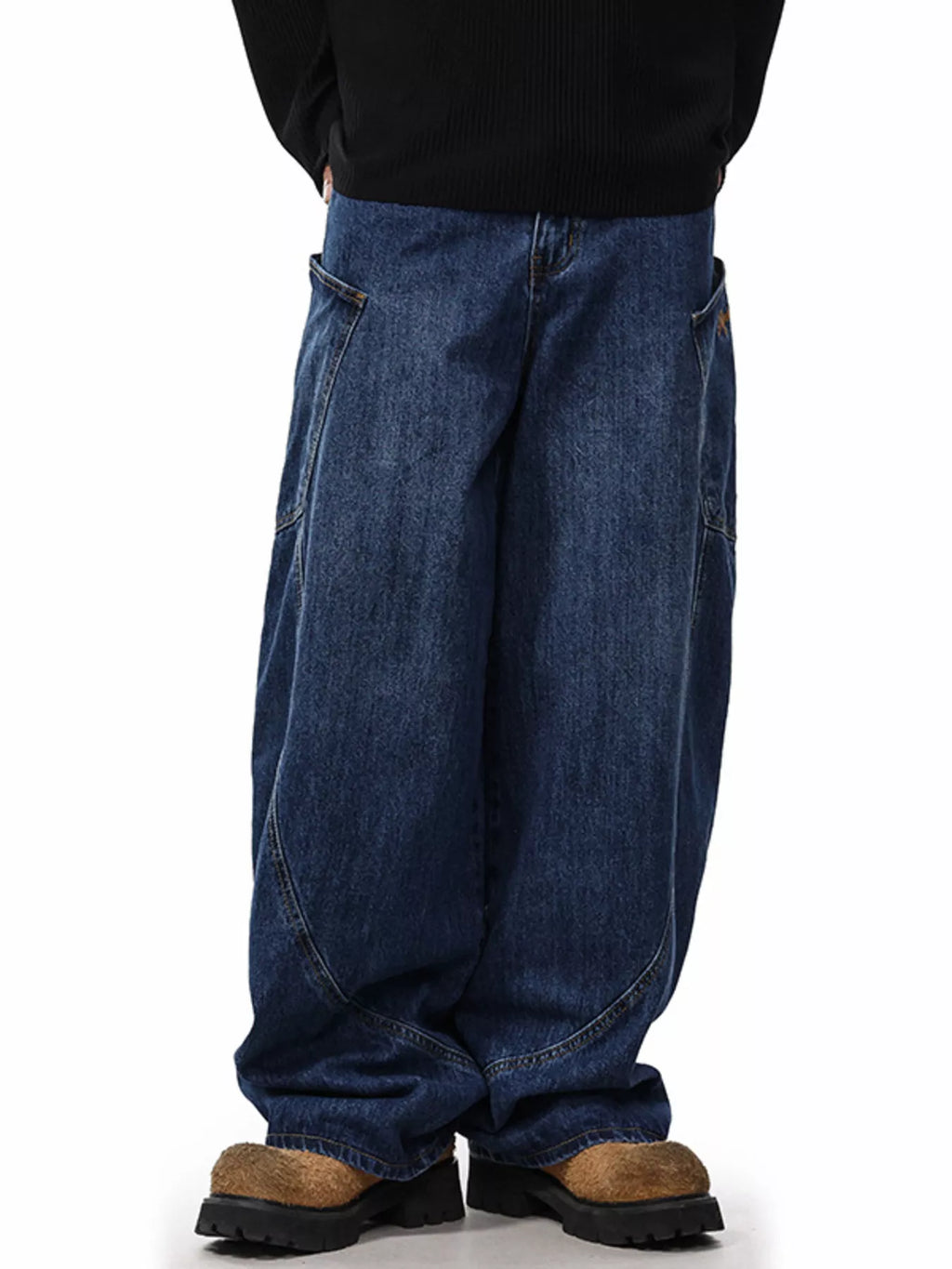 Men's Wide Leg Jeans