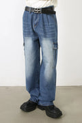 Men's Loose Fit Jeans with Pockets