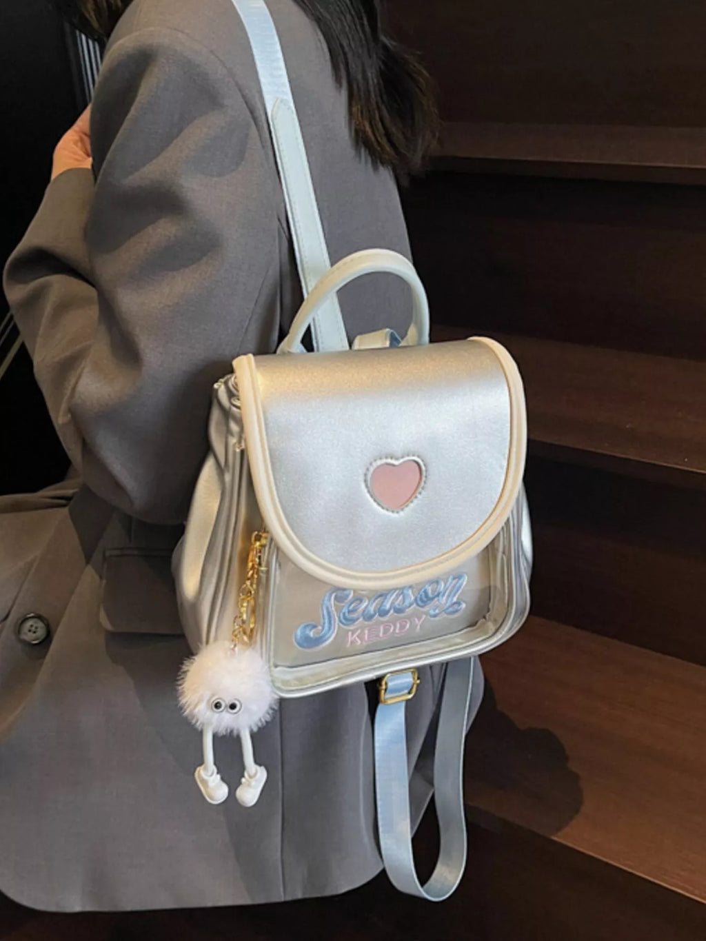 Heart Letter Backpack Bag