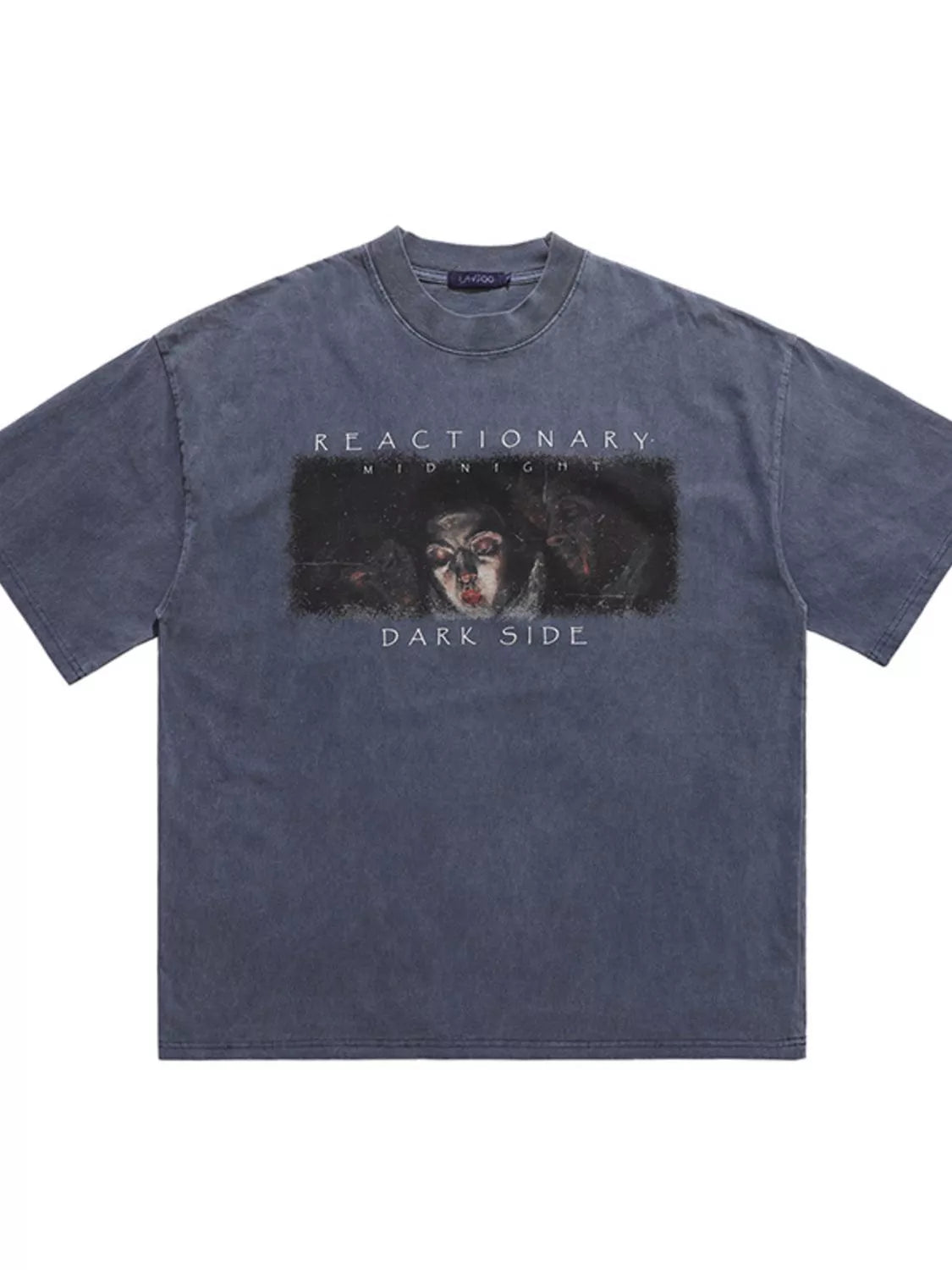 Men's Graphic Round Neck Short Sleeve T-Shirt
