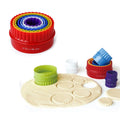 7-Pack: Premium Quality Two-Sided Biscuit Cutter Set For Cookies And Fondant Cakes