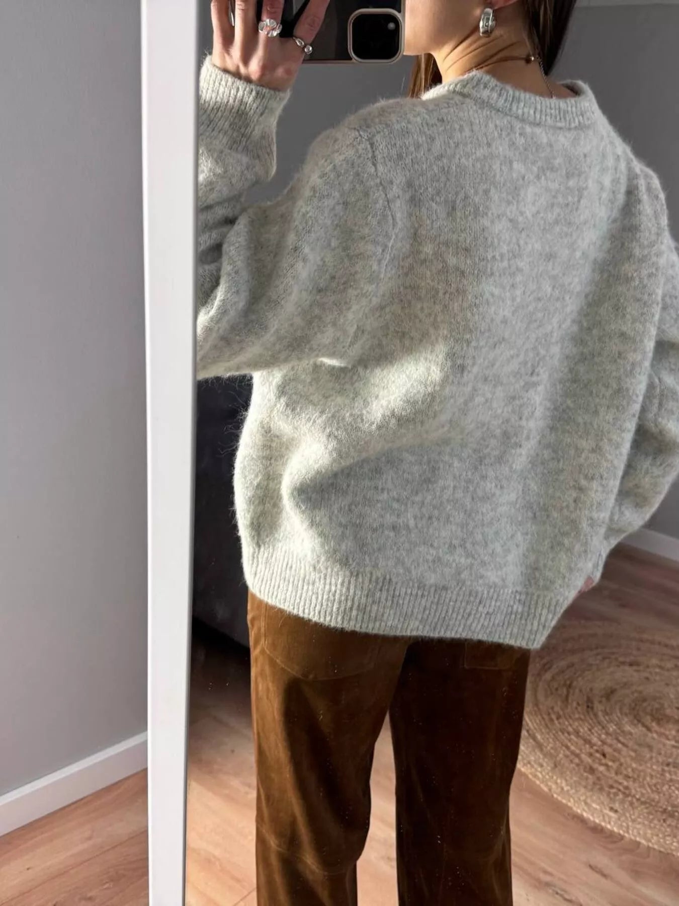 Button Up Long Sleeve Cardigan