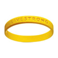 NIKE Official Live Strong Lance Armstrong Yellow Cancer Livestrong Rubber Wristband Bracelet Adult Size