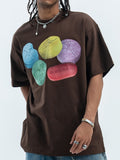 Men's Graphic Round Neck T-Shirt