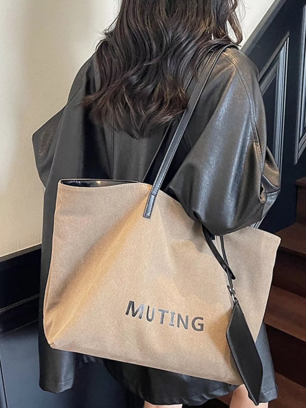 Casual Canvas Tote Shoulder Bag
